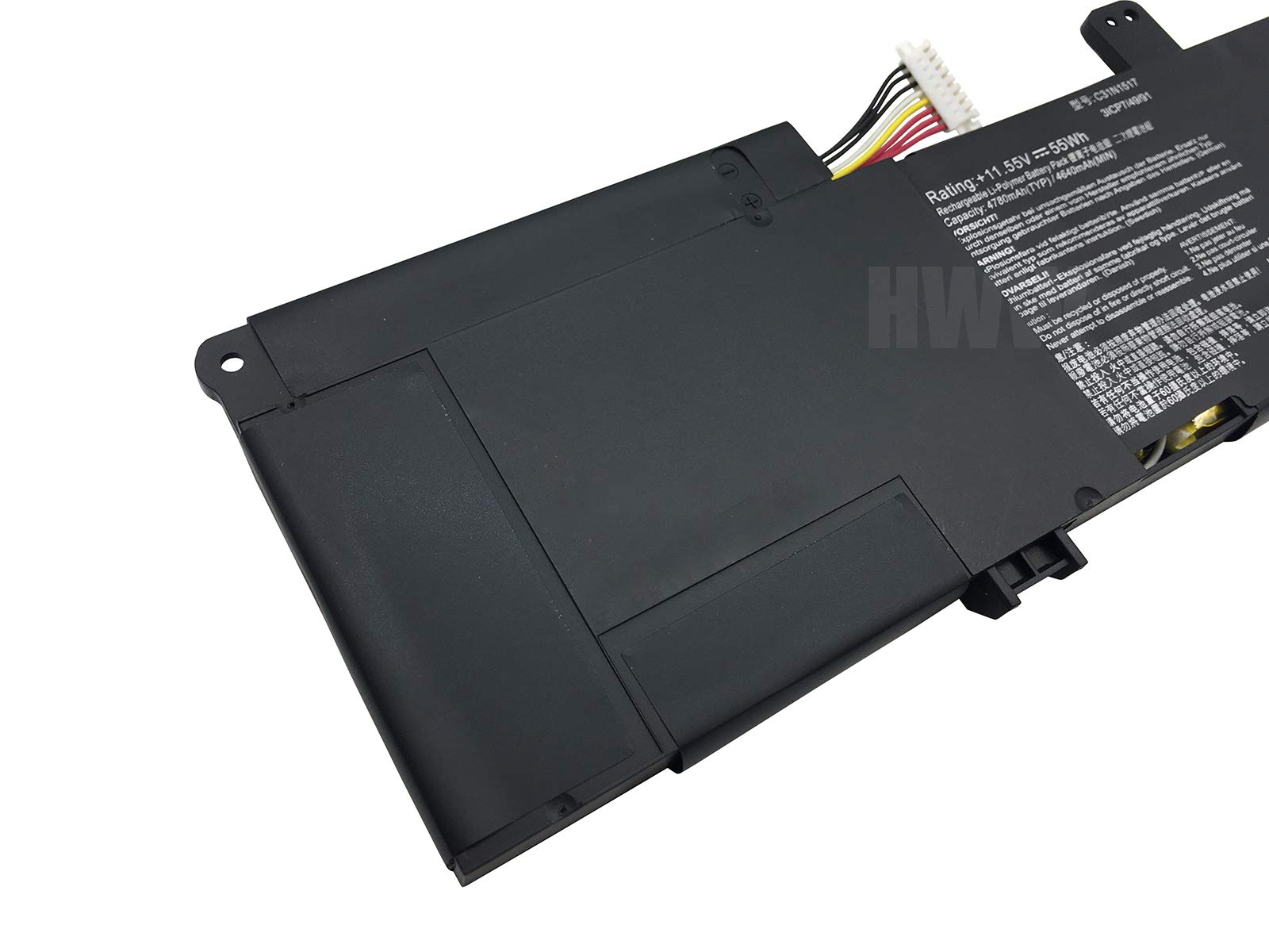Amazon.com: New 11.55V 55Wh 4780mAh C31N1517 Battery Compatible